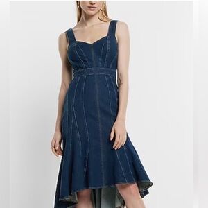 XX SOLDXX Express Indigo Denim Dress